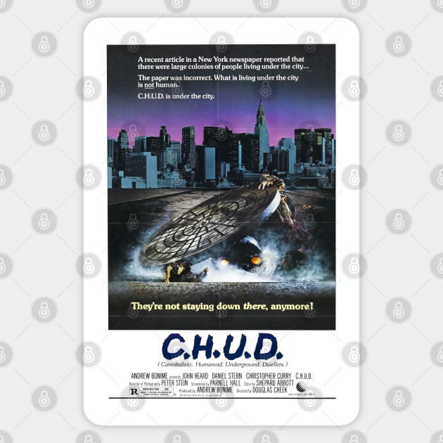 C.H.U.D. Poster Sticker by Pop Fan Shop